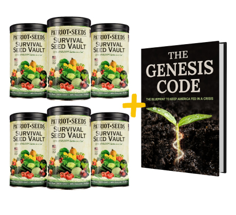 Comprehensive review of the Survival Seed Vault and Genesis Code by Teddy Daniels featuring Patriot Seeds for emergency preparedness