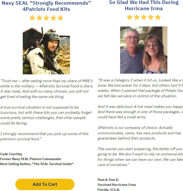 4Patriots 1 Year Food Supply Review: A Must-Have Kit for Food Security