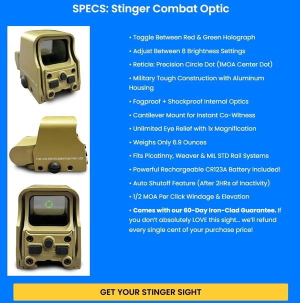 MCG Tactical Stinger Site Review: A Must-Have for Home Defense Kits