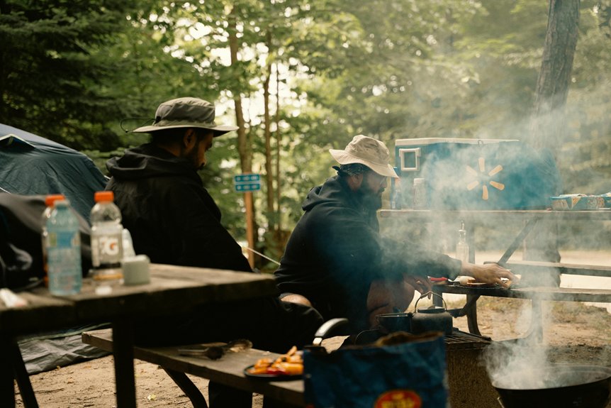 camping without utility connections